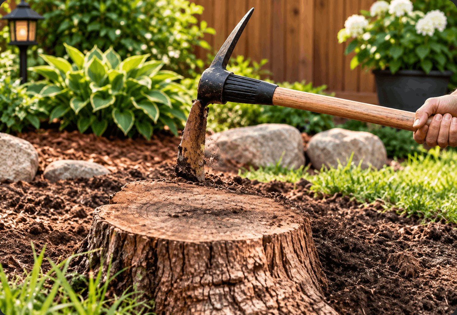 tree stump removal